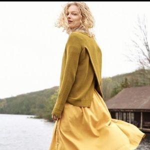 Madewell Province Cross Back Knit Sweater XS